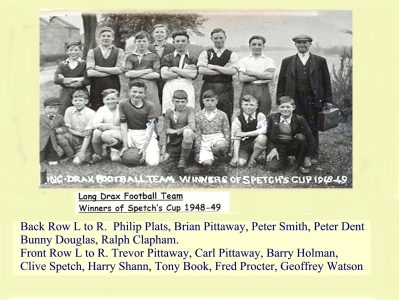 32 Long Drax Football Team
